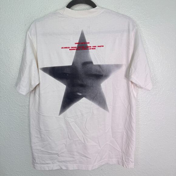 Beyonce Cowboy Carter Tour Shirt Medium CCT Ghost Star Tee Horseshoe 2025 Merch - Picture 2 of 9